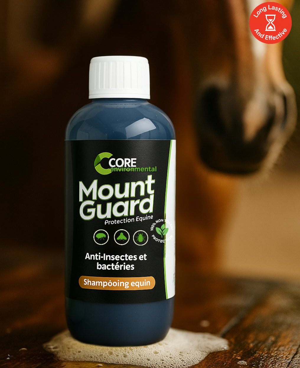 Mount Guard Equine Shampoo(Blue Lavender) – 500 ml
