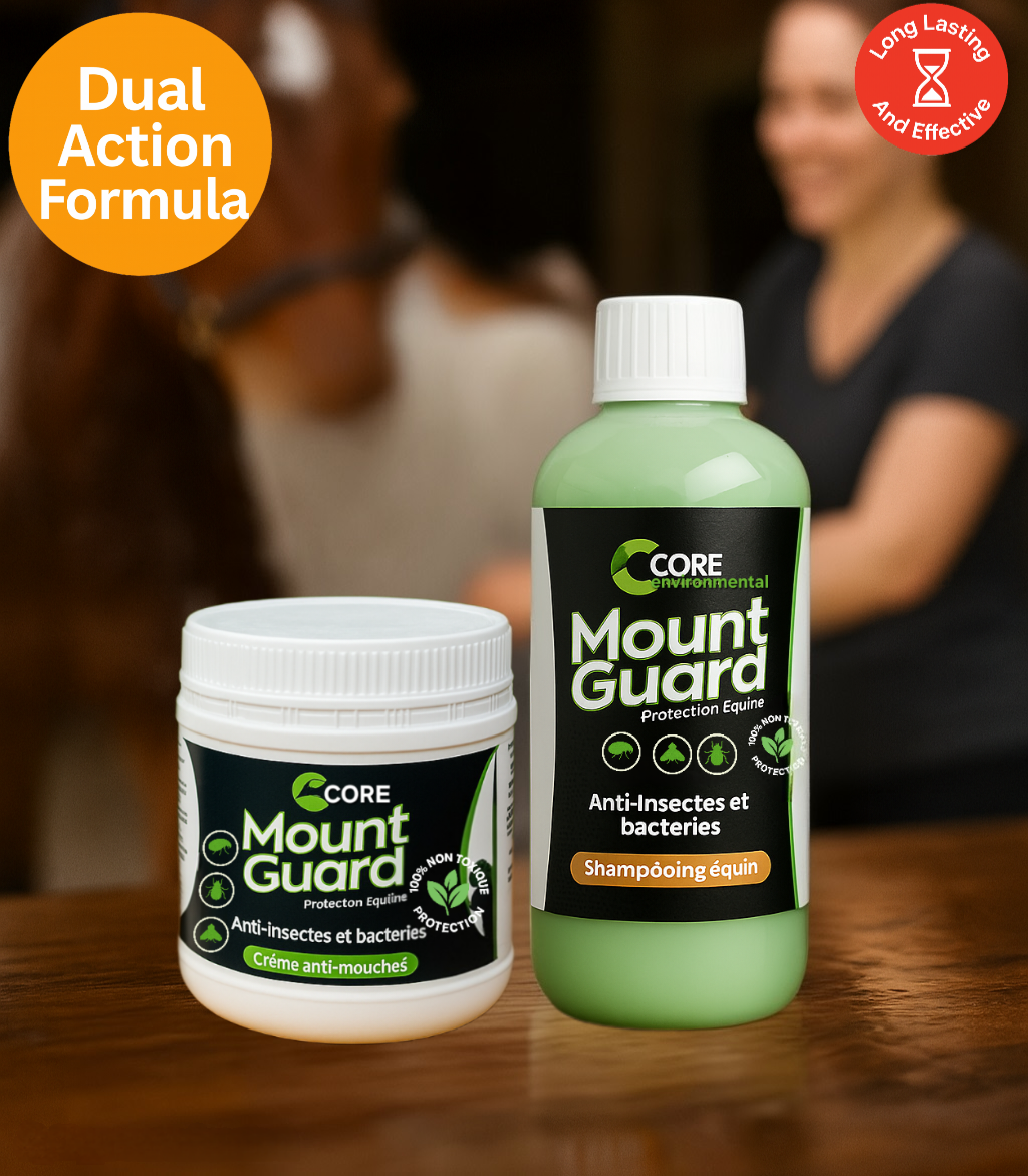 MountGuard Insect Repellent Shampoo (Mint Green) + Healing Cream Pack